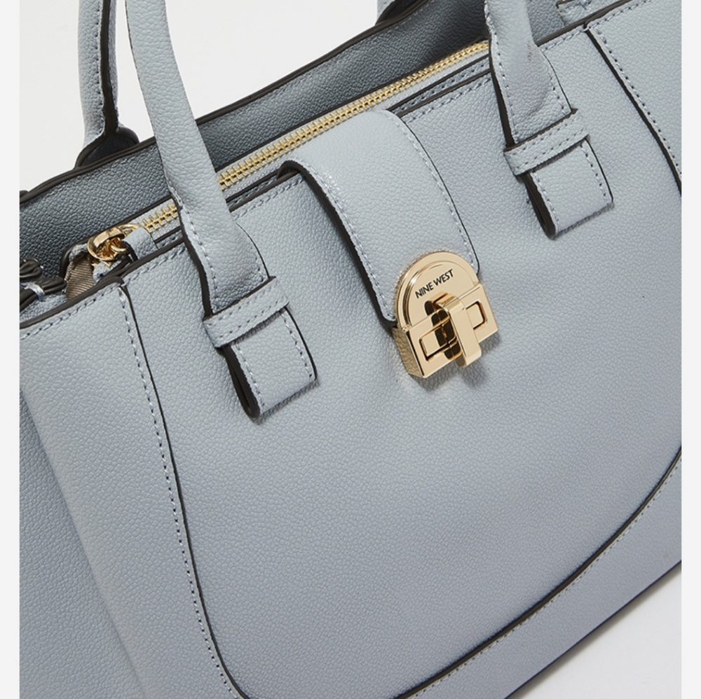 Nine west baby blue bag - Picture 3 of 9